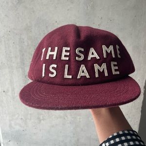 Pharrell x UNIQLO The Same Is Lame Hat